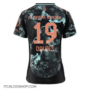 Bayern Munich Alphonso Davies #19 Seconda Maglia Femmina 2024-25 Manica Corta